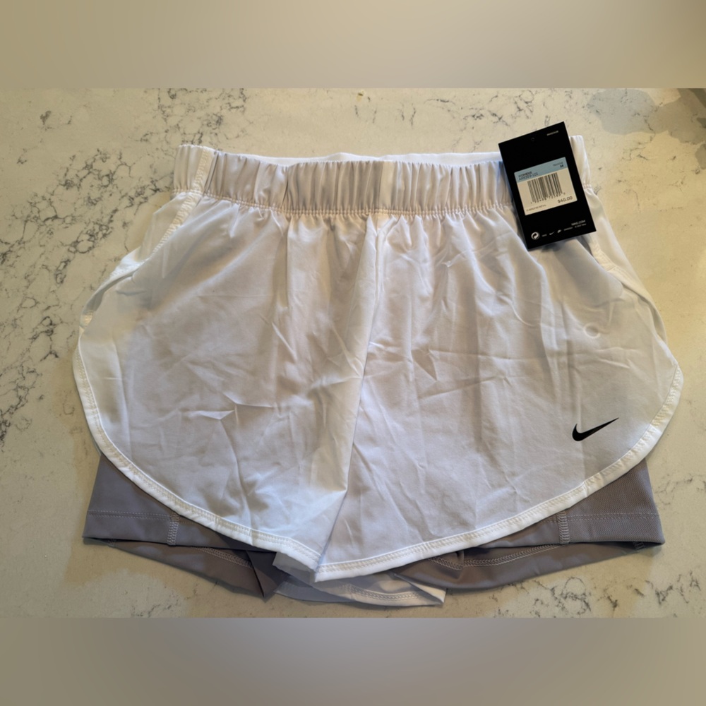 Nike Women's White Training Shorts